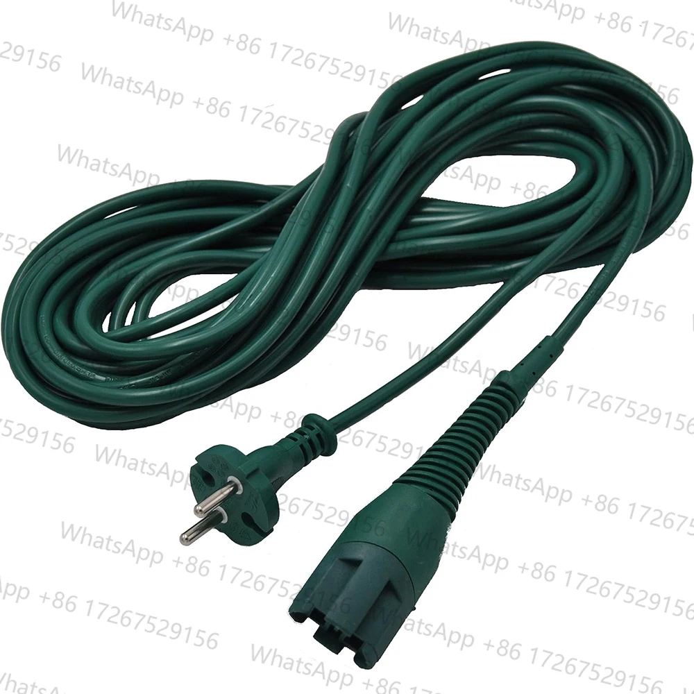 Power cable, connection cable, suitable for Vorwerk Kobold 130, length 131-10 meters (EU plug)