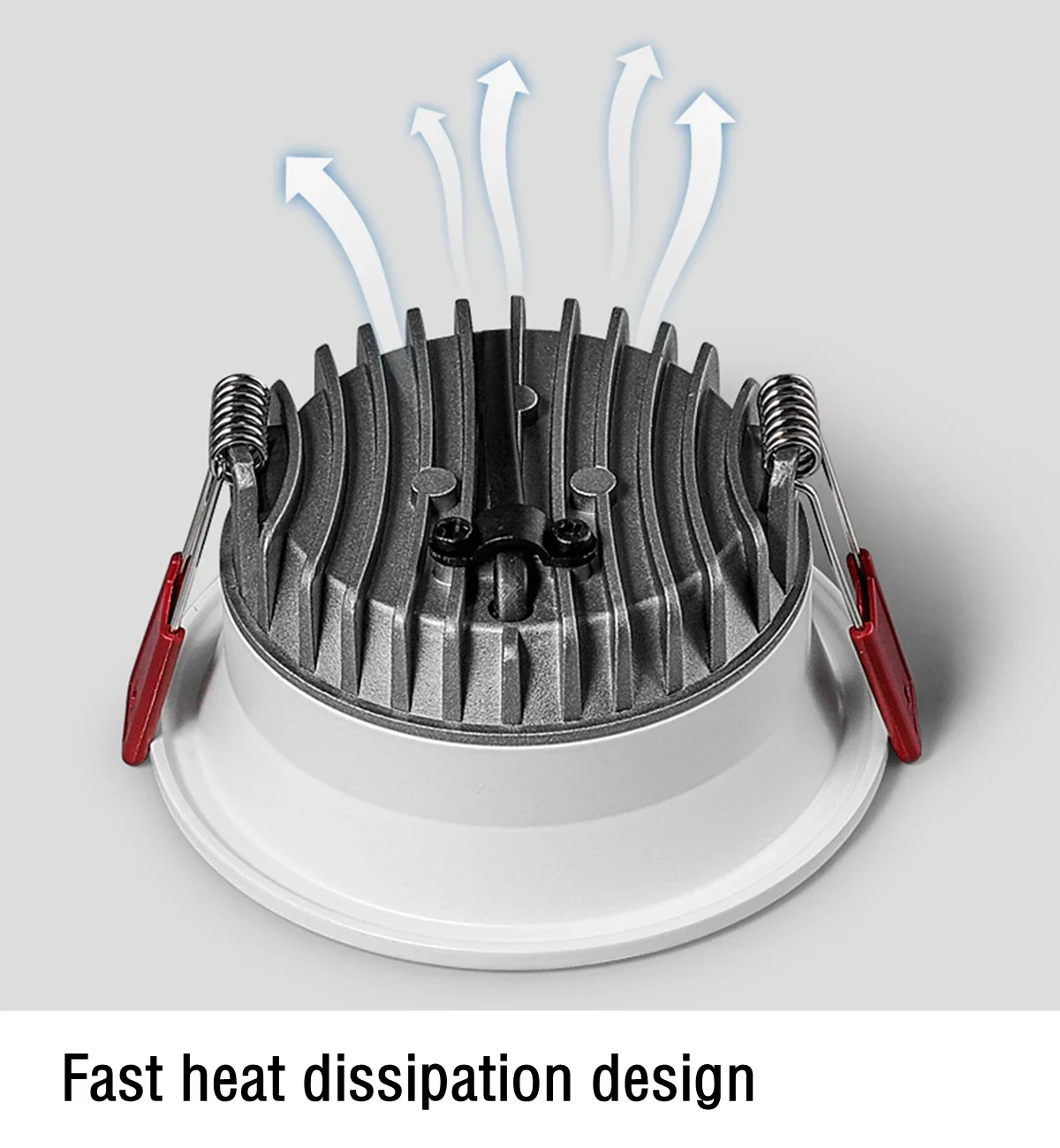 Imagem -05 - Dimmable Anti-glare Recessed Led Downlight Lamp Painel Spot de Teto Lâmpadas Redondas para Iluminação Doméstica 5w 7w 9w 12w 15w 21w 110v 220v