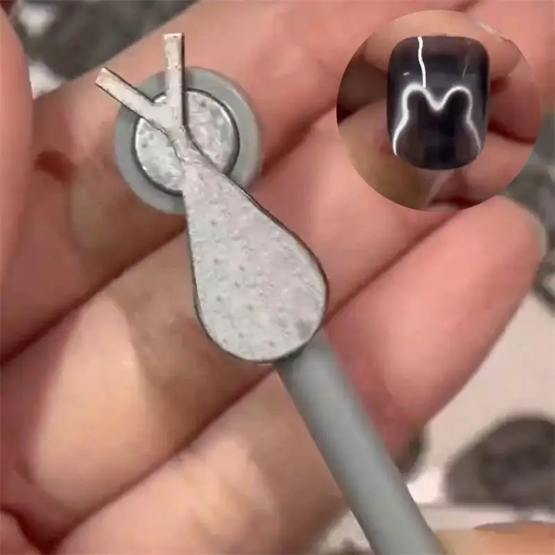 1/3pcs Gel UV Ferro Magnete Stick Strumento per manicure Salon Fai da te Nail Art Magnete Cat Eye Magnete per creare forme di coniglio e orso sulle unghie