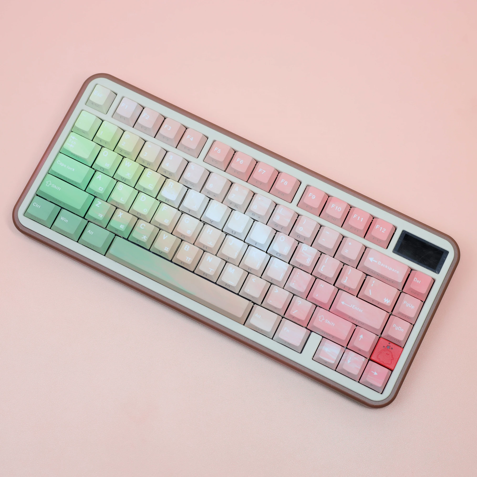 JCM Elf Keycaps Dye-Sub PBT Side light Cherry Profile German/Korean/French/English/Spanish For Mechanical Keyboard Double Print