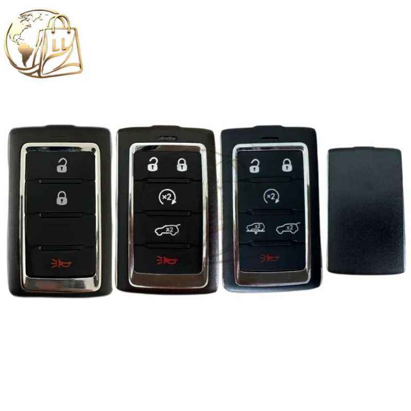 For Jeep Grand Wagoneer Mart Remote Key 4A Chip 2024 2025 Original  PCB 433 MHz 3/5/6 Buttons FCC ID 2BAHD-KFW1 68577132AC