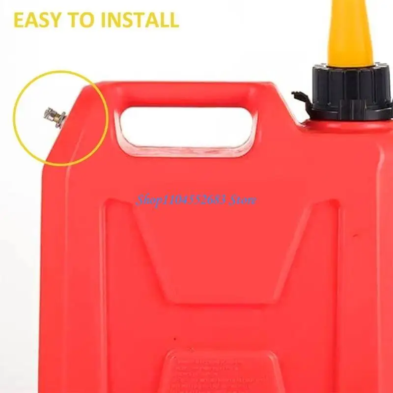 

Y6GD Leakproof Gas Canister Ventilation Set 6 Caps Metal Tool For Easy Mounting