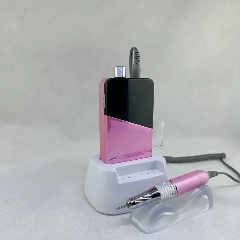 Cordless Rechargeable Portable Nail Manicure E-File 35000RPM Nail Drill Electric