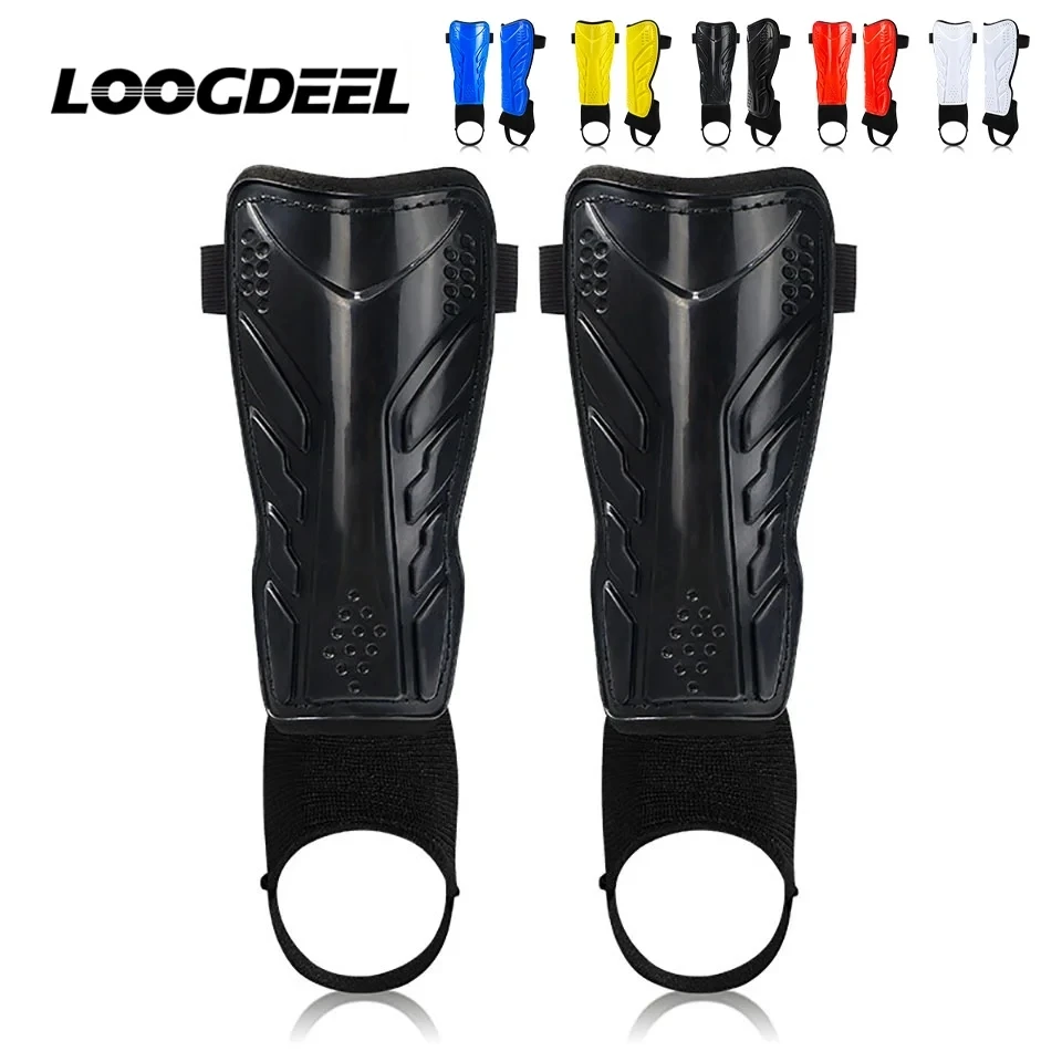 Loogdeel Soccer Shin Guards Kids Youth Leg Protective Soccer Equipment Boys Girls Adults Soccer Shin Guards Calf Protect Board