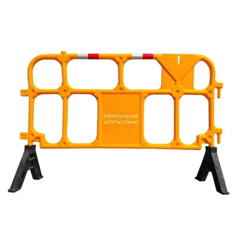 Пластиковый барьер безопасности дорожного применения, используемый для блокировкиestrians и напоминания их для правильного ремонта, можно использовать для рекламных пространств