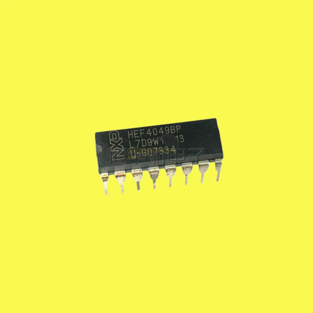 10pcs/new imported original HEF4049BP HEF4049 DIP-16 in-line six-bit inverting buffer