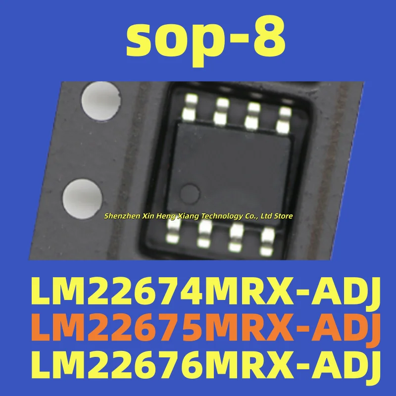 

(10pcs)100%New LM22675MRX-ADJ LM22674MRX-ADJ LM22676MRX-ADJ LM22674 LM22675 LM22676 L22674 L22675 L22676 ADJ sop-8