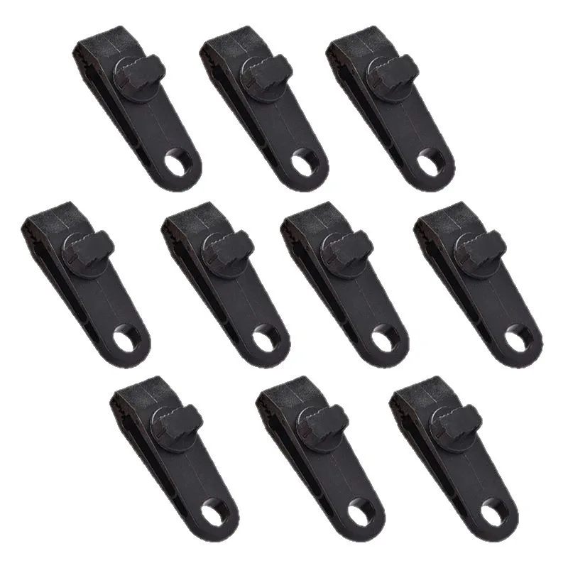 20er-Pack Camping-Planenklammern, strapazierfähige Zeltbefestigungsclips mit Verriegelung, für Pool, Markise, Bungee-Seil, Auto, Outdoor