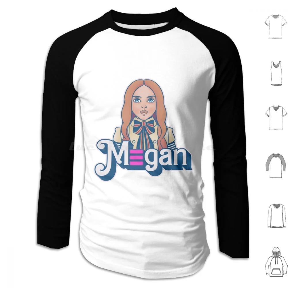 M3gan Classic Hoodie cotton Long Sleeve M3gan Horror M3gan 2023 M3gan Cast M3gan Trailer M3gan Review M3gan Doll Megan