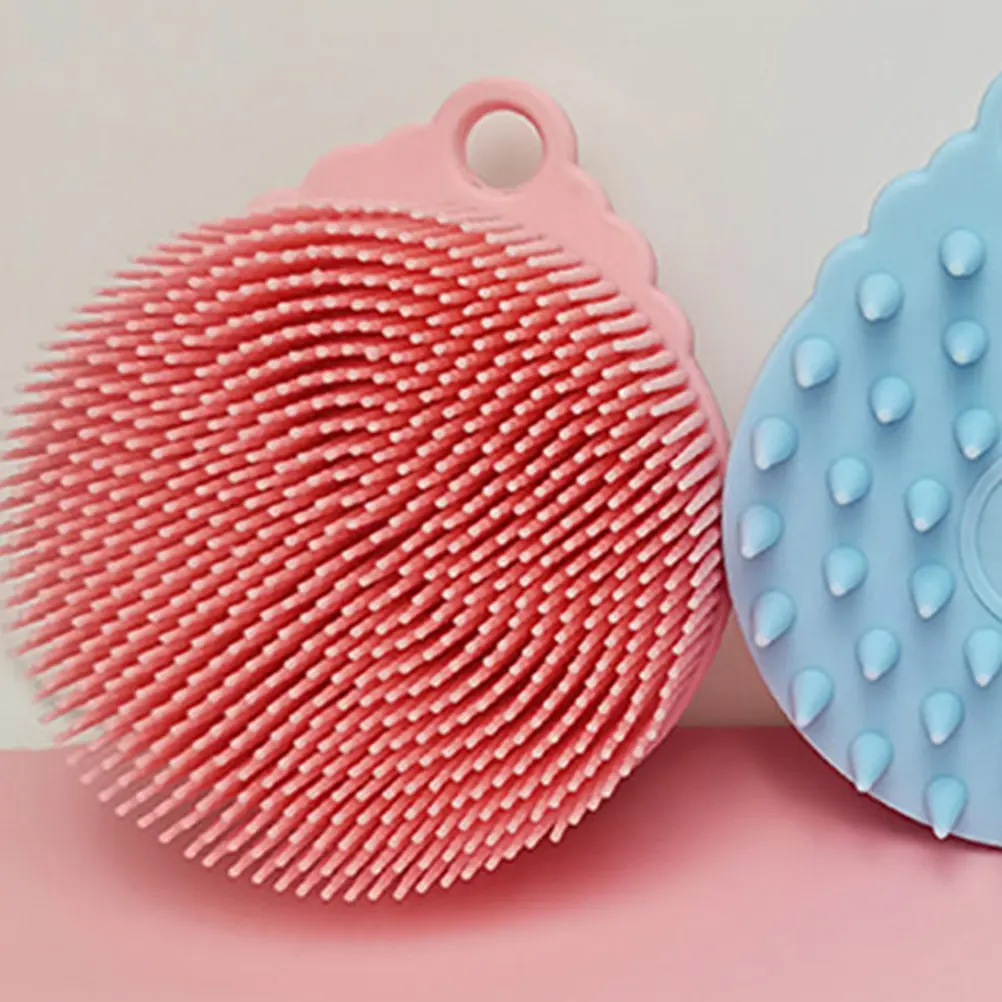 

Silicone Bath Shower Body Scrubber Head Washing Sensory Bathing Accessory Head Scrubber Body Bathing Tool