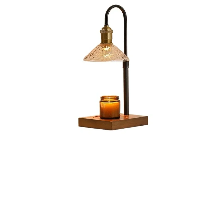 

Medieval wax melting table lamp, aromatherapy lamp, retro bedroom bedside atmosphere decoration, atmosphere lamp, no fire