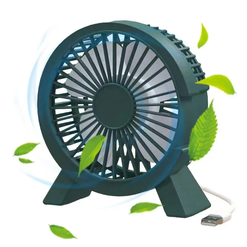 Mini Desk Fan Portable Fan Mute Low Noise with Strong Wind Tiny Fan for Indoor Use or Outdoor Travel Accessories Summer Supplies