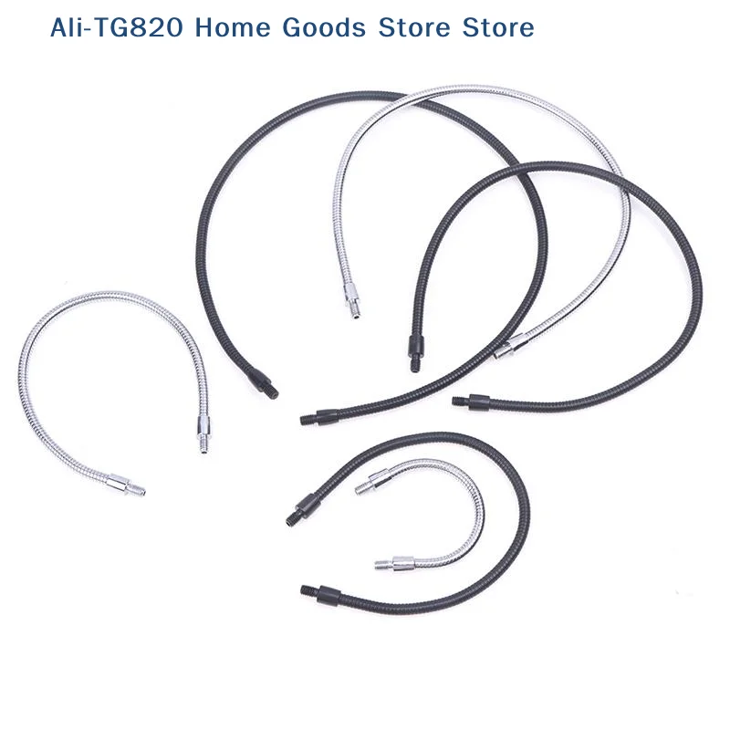 

[TG820]LED M4 Black Silver Microphone Positioning Hose Two External Teeth M4 Flexible Snake Tube