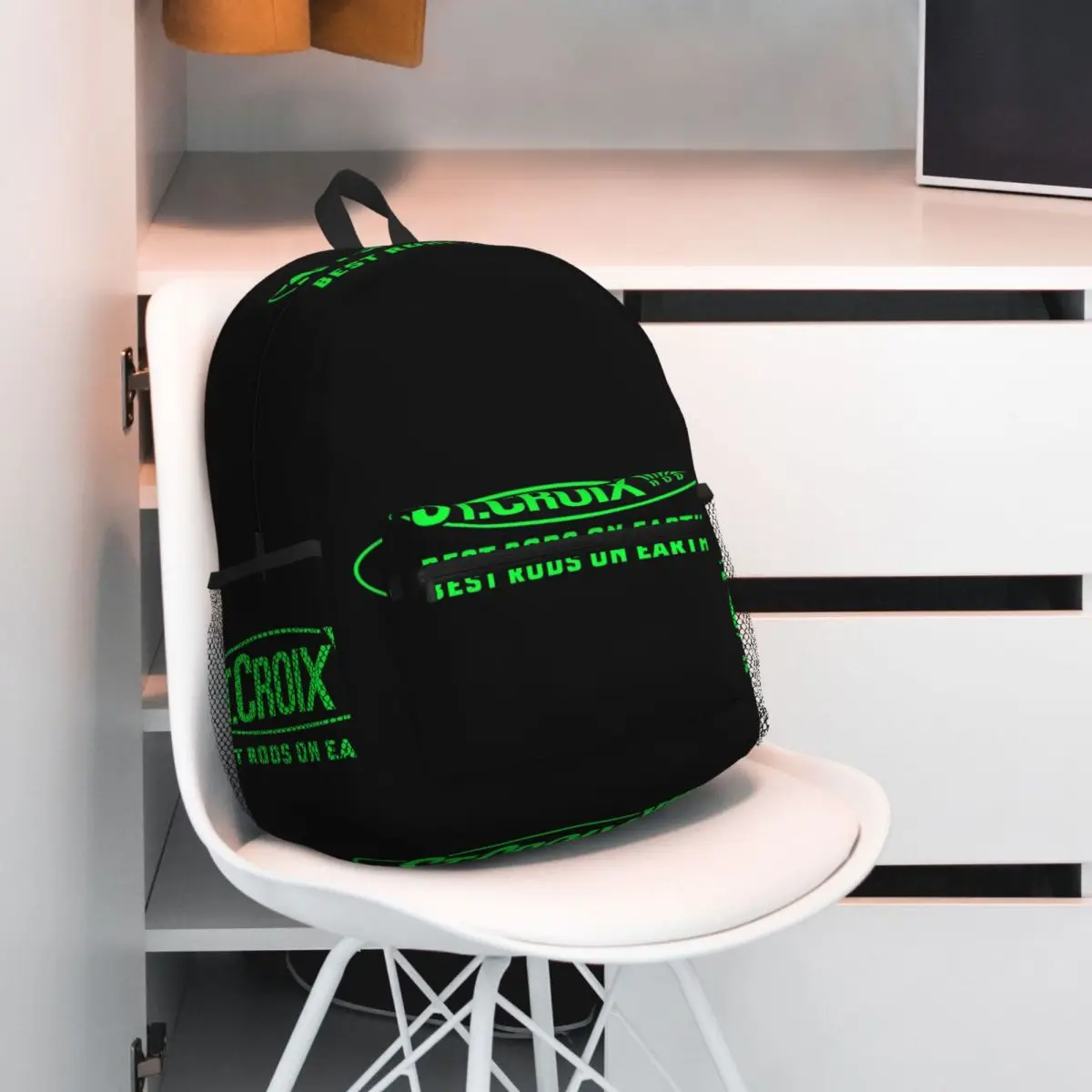 Life Love St Croix Merch Student Backpack School Bag Hiking Travel Daypack for Men Women Bookbag Shoulder Bags