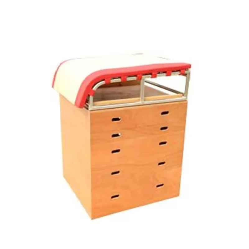 

LDK Trapezoid Three Storey Platform Jump Gymnastic Pommel Horse Gymnastics Foam Vaulting Box