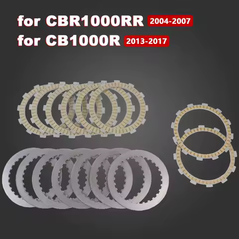 Clutch Friction Disc Steel Plate CBR1000RR 2005 Accessories for Honda CBR1000 CBR 1000RR 1000 RR 2004-2007 CB1000R 2013-2017