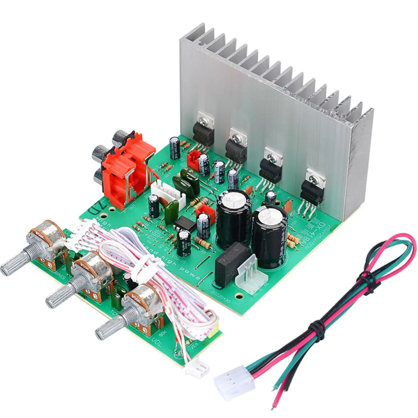 High Power Amplifier Board 2.1 Channel 60wx3 Subwoofer Audio Equipment Powerful Audio Power Amplifier Module for Sound System