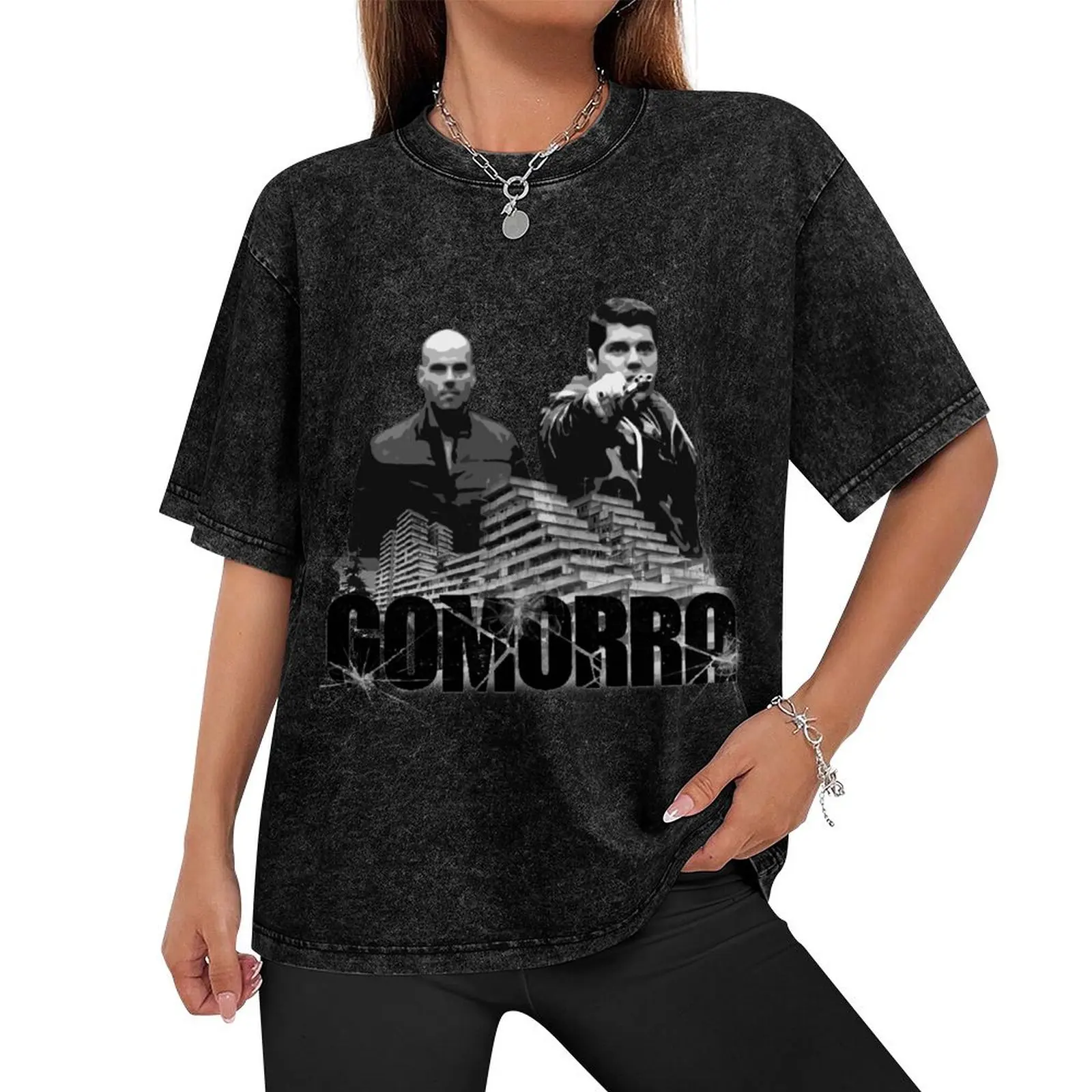 GOMORRA T-Shirt aesthetic clothes plus size clothes quick-drying clothes for men