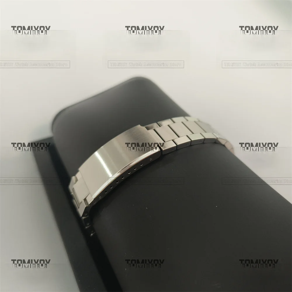 Flat End 20MM Oyster Vintage Style Bracelet Stainless Steel Strap Fit For SEIKO TISSOT CASIO OMEGA TIMEX Universary Watch