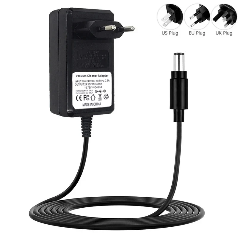 16.75V/24.35V 0.348A Charger For Dyson DC30 DC31 DC34 DC35 DC44 DC45 DC56 DC57 Vacuum Cleaner Replacement Power Adapter