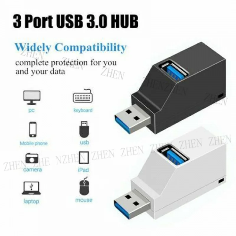 

Y USB 3 HUB Adapter Extender Mini Laptop Box Splitter Disk Reader for Xiaomi Macbook
