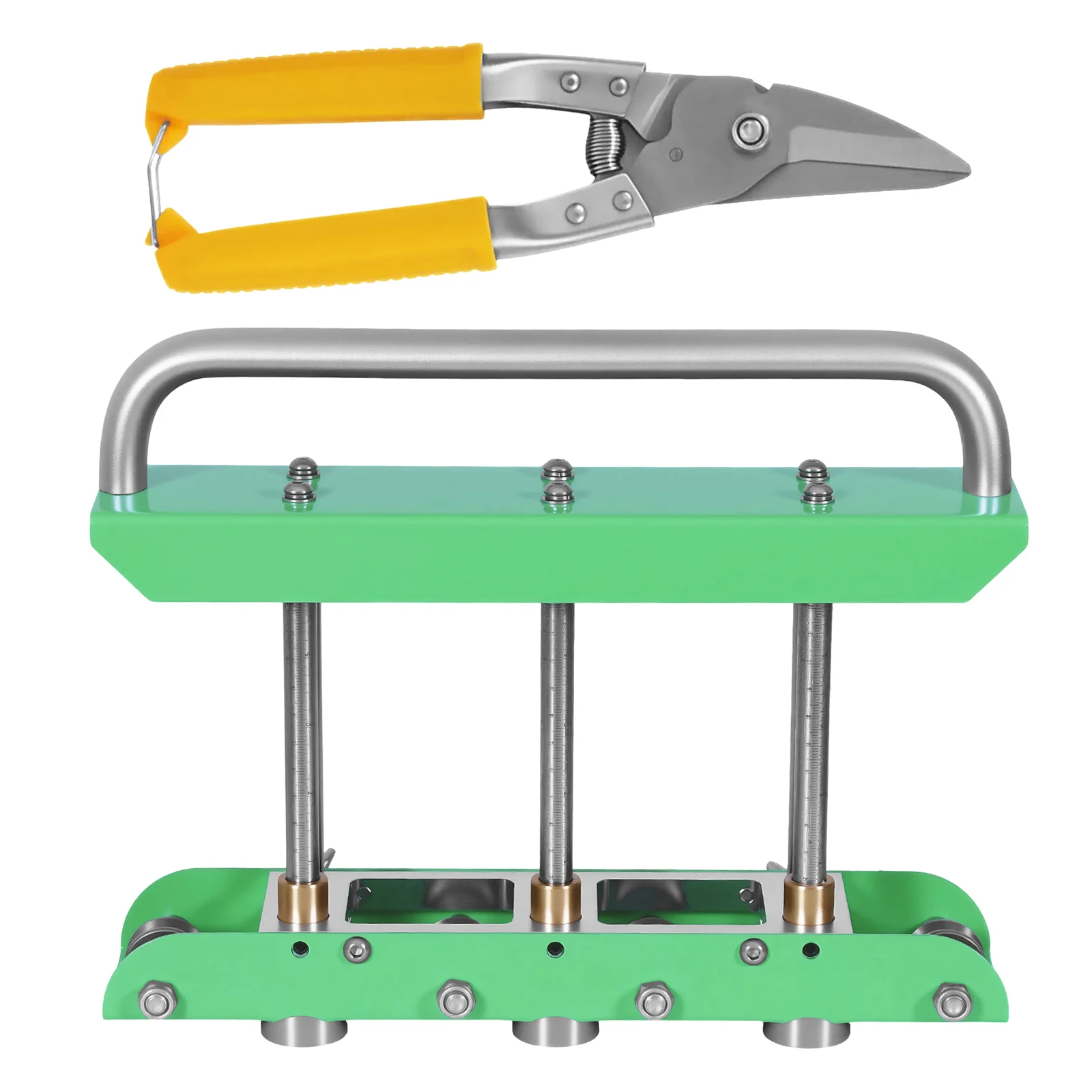 

Large Sheet Metal Bender 0-90 Bending Angle Labor Saving Metal Brake Wear Resist For Rain Diverter & Making Folding Edges