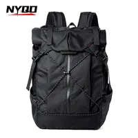 Men's Oxford Backpack 15.6inch Laptop Multifunction Durable Unique Large Capacity Buckle Outdoor Travel Work Sports Bag