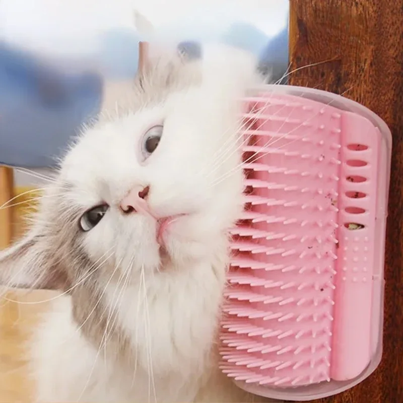 

Corner Cat Dog Dog Rubbing Cat Device Plus Cat Scratch Board To Brush Around The Itch Brush Spot Pet Pet Items Para Pet
