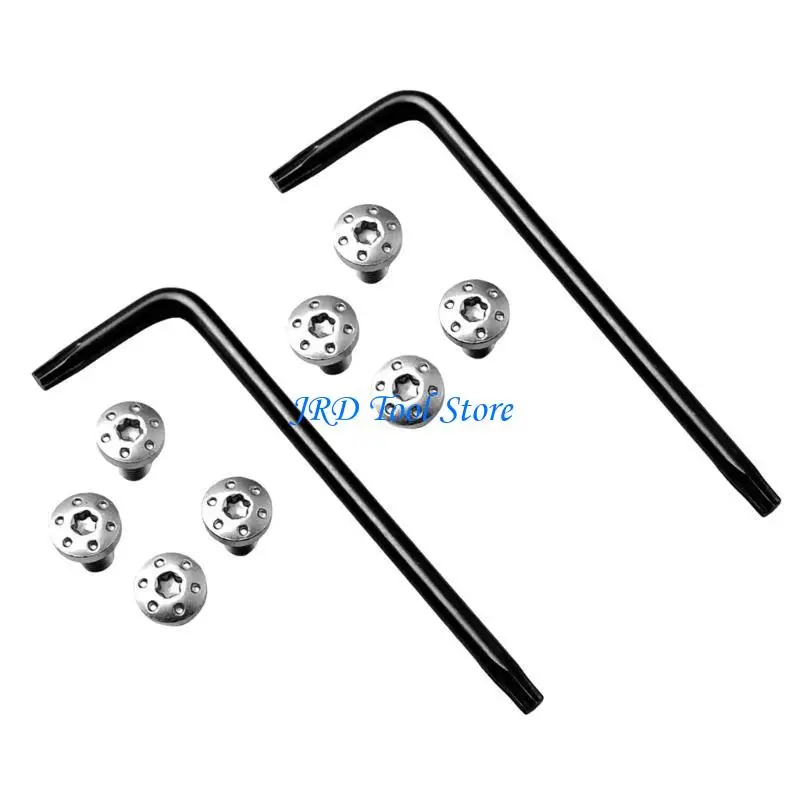 A2UD Precise Machined Stainless Handle Grips Screws for 1911 P4 Grips Repair Tool