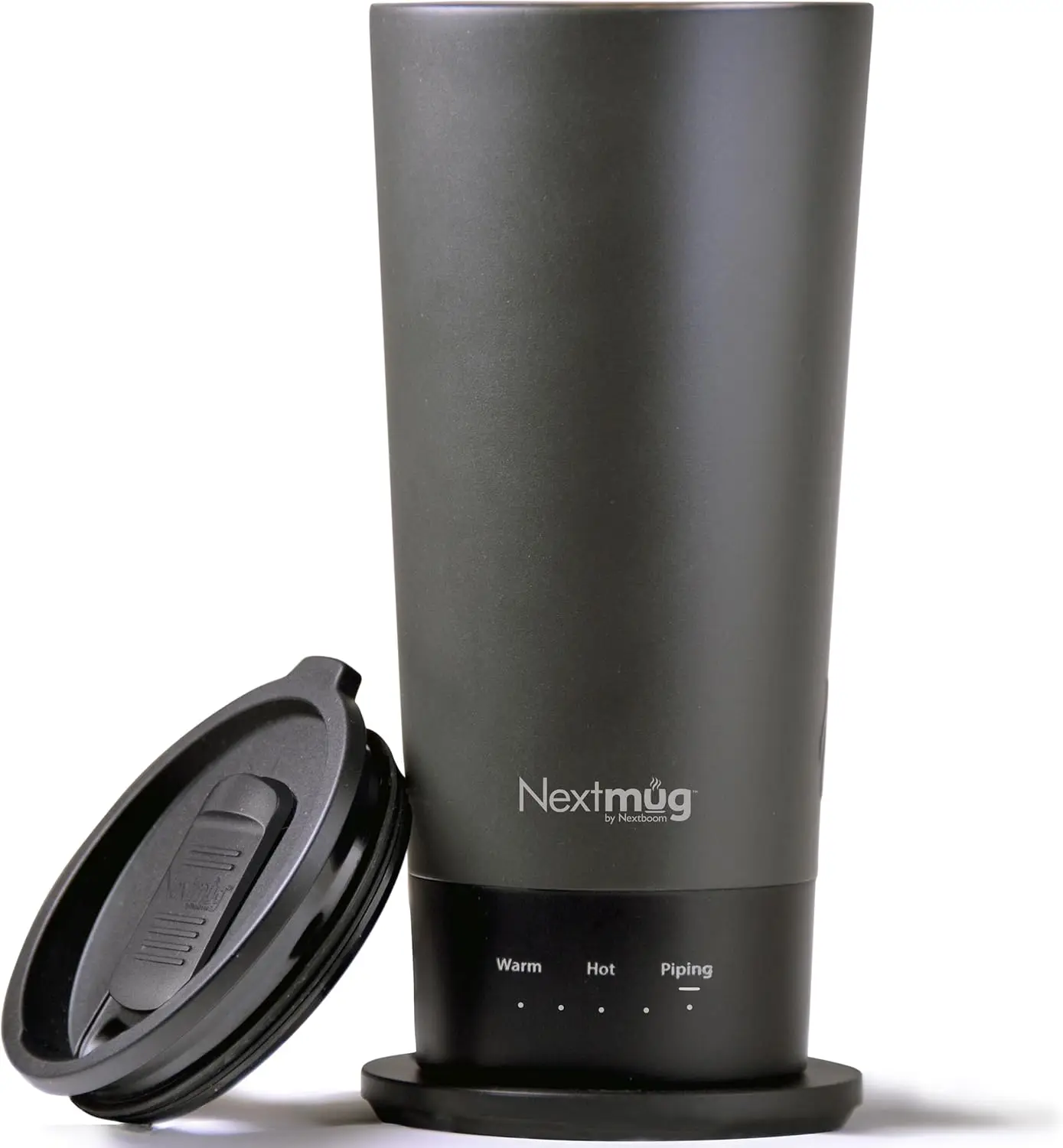 Temperature-Controlled, Self-Heating Travel Mug (Graphite - 16 oz.)