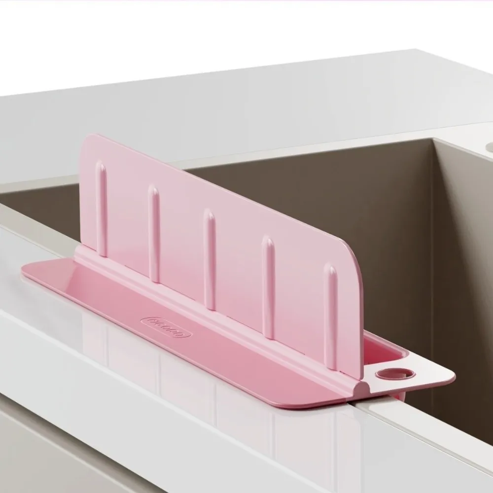 New Reusable Water Baffle Detachable Suction Cup Base Sink Storage Rack Multi-functional Anti-splash Rack Kitchen Use