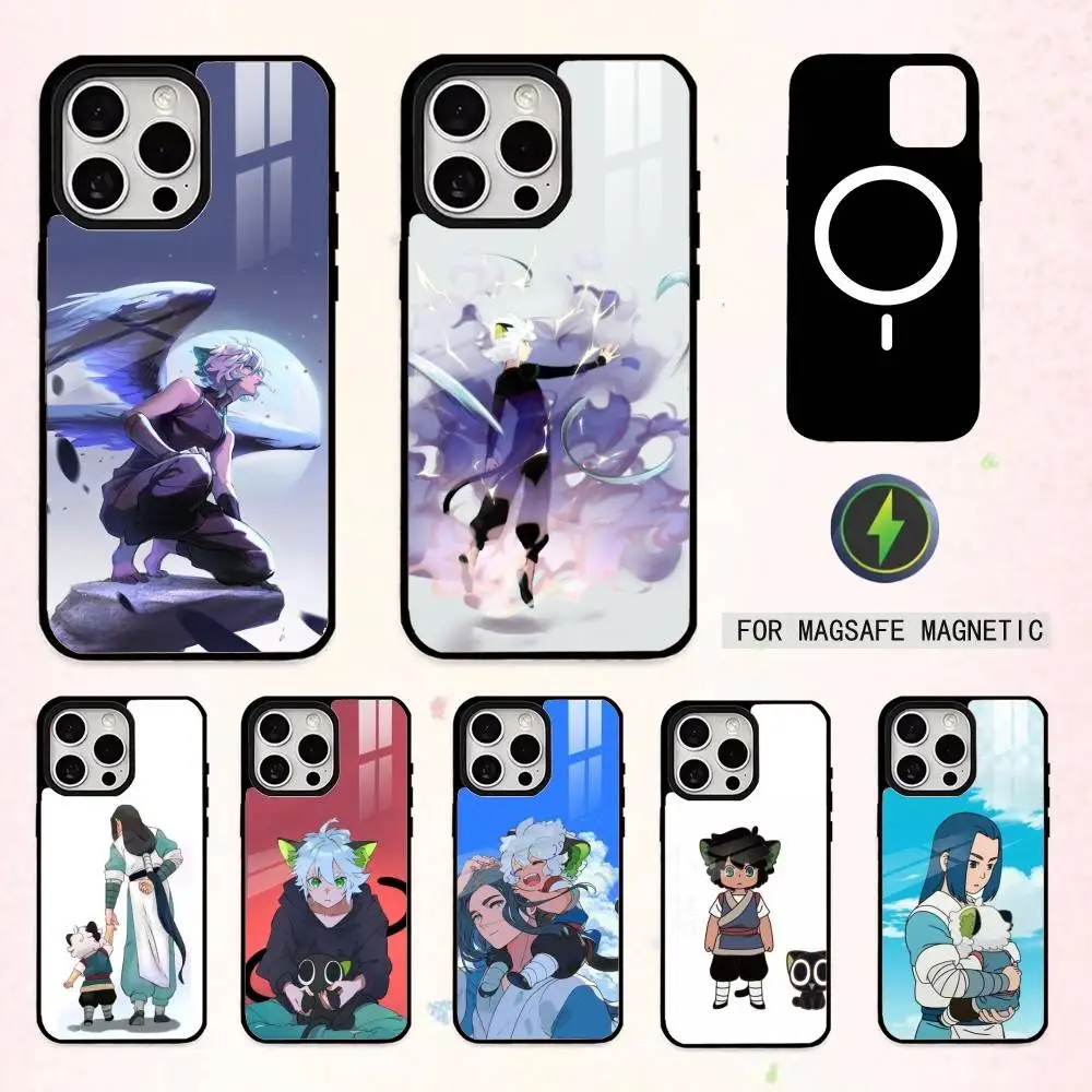 

Film T-The Legend of L-Luo Xiao H-He Phone Case For iPhone17,16,15,14,13,12,11 ,Pro Max Magnetic For Magsafe Wireless Charging