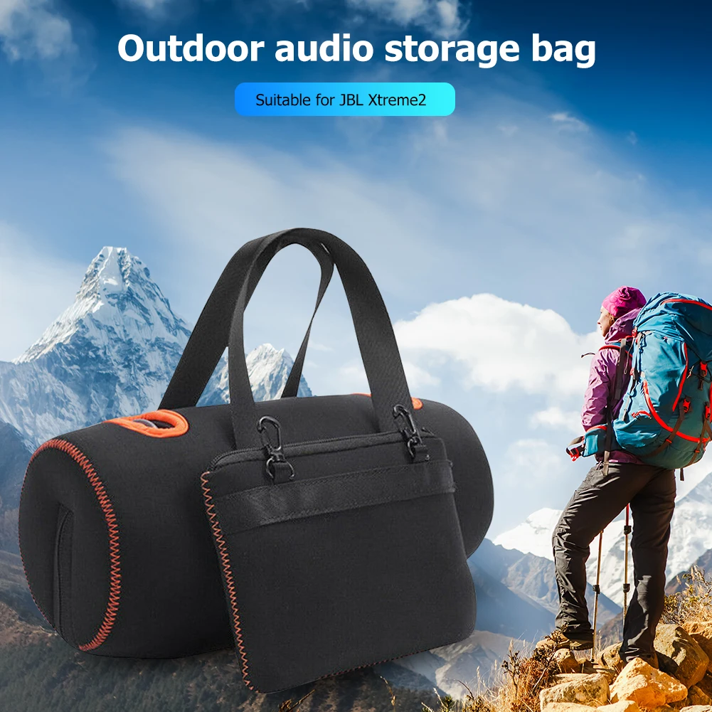 Portable Case Electronic Equipment Accessory Protective Carrying Storage Bag for JBL Xtreme 2 Bluetooth-compatible Speaker