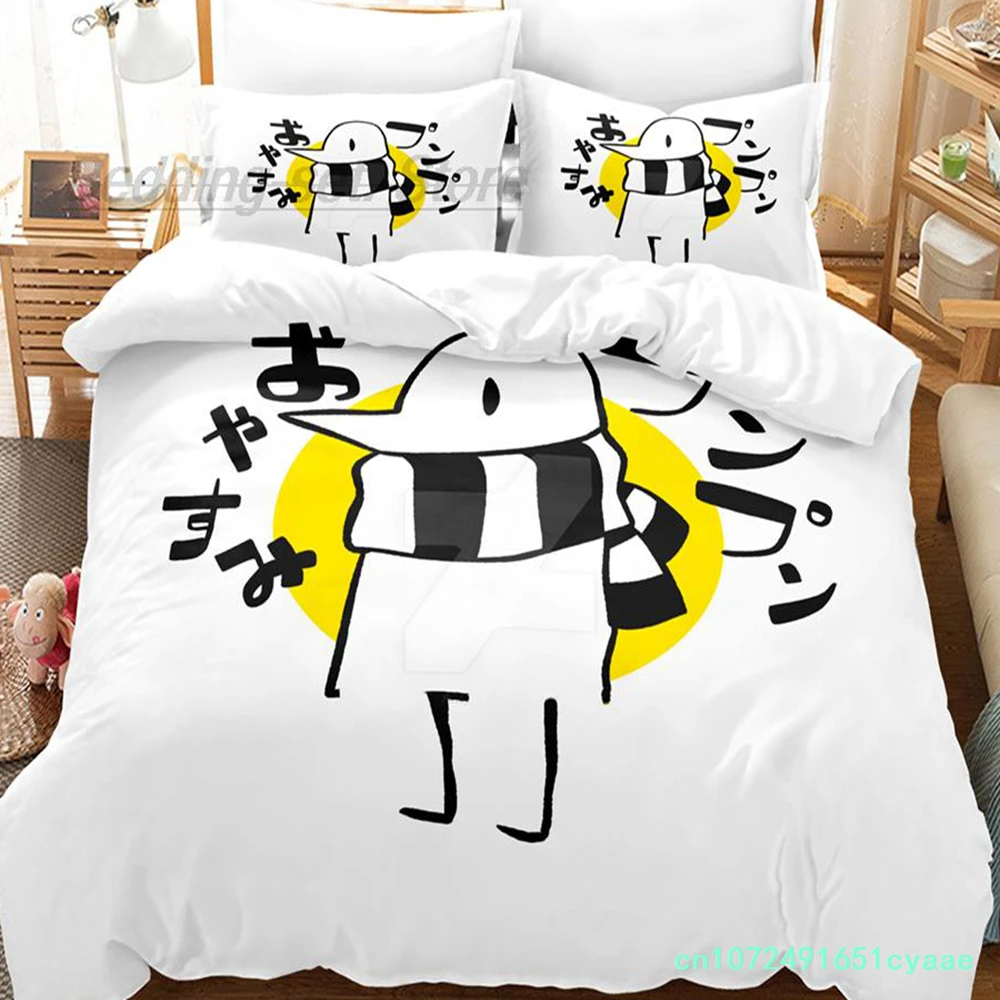Oyasumi Punpun Bedding Set Single Twin Full Queen King Size Bed Set Aldult Kid Bedroom Duvetcover Sets 3D Print Literie