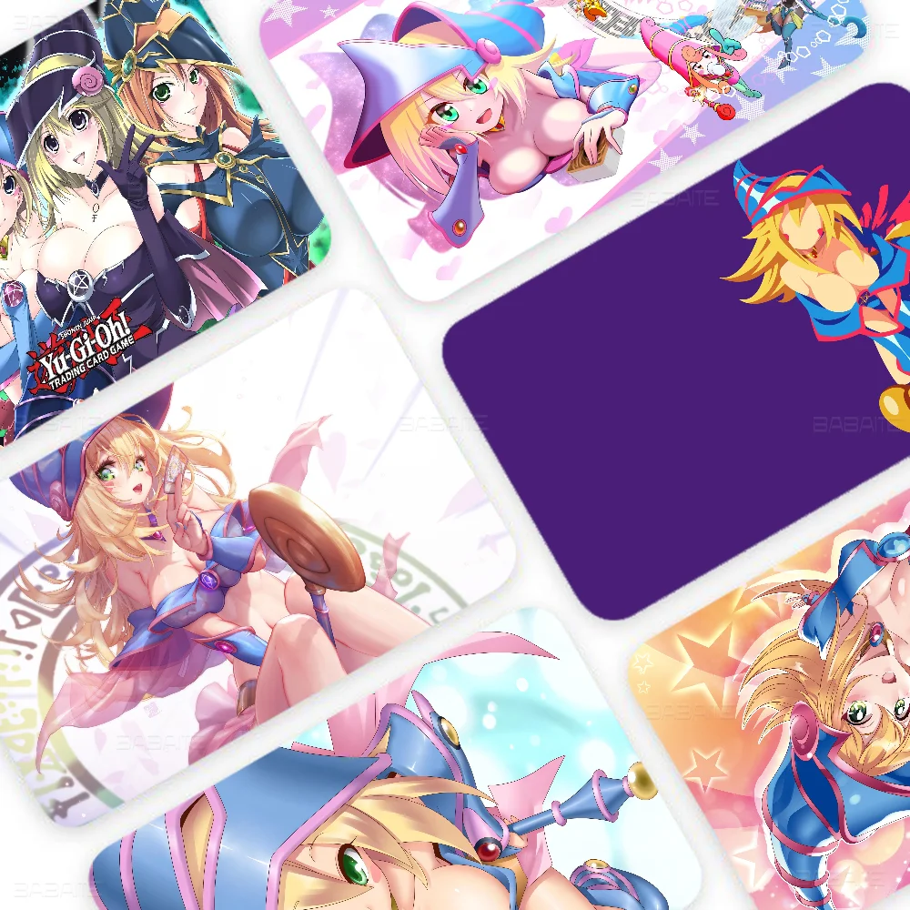 Yu Gi Oh Dark Magician Girl Anime Spend Or Save Funny Shell On Off Ultra Thin No Fade Sticker Cover Film For Debit Credit Card