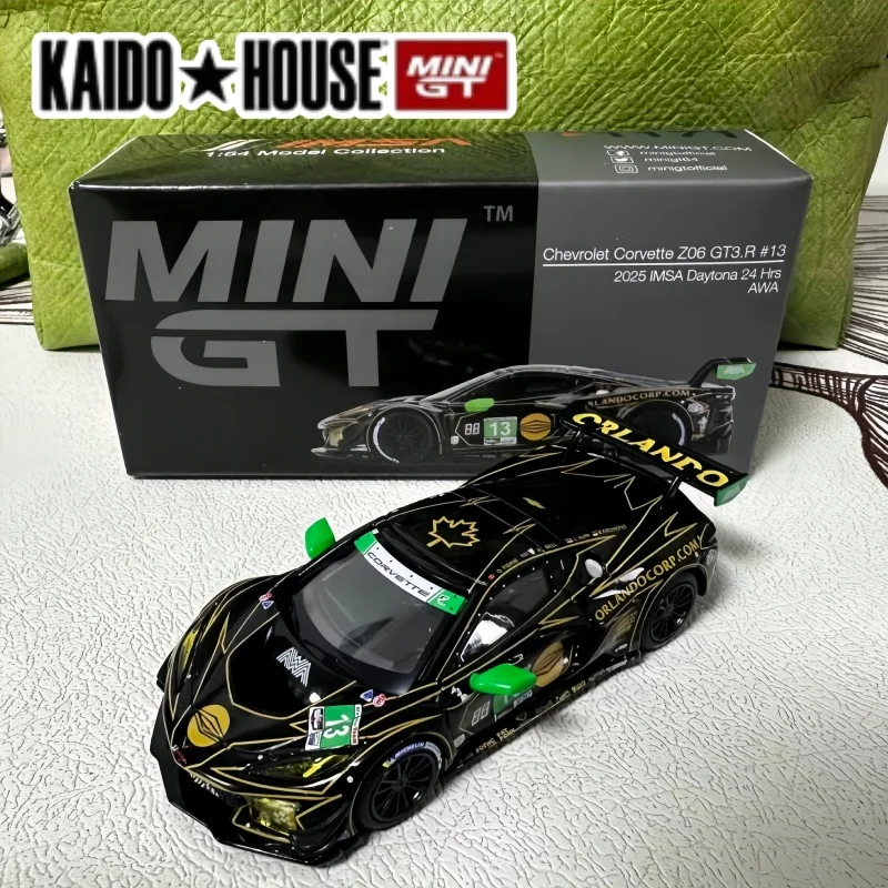 KAIDO HOUSE MGT01 New MINIGT Model Chevrolet Z06 GT3 Toyota GR86 1/64 Alloy car Collect Diecast Model Classic Racing For Fans