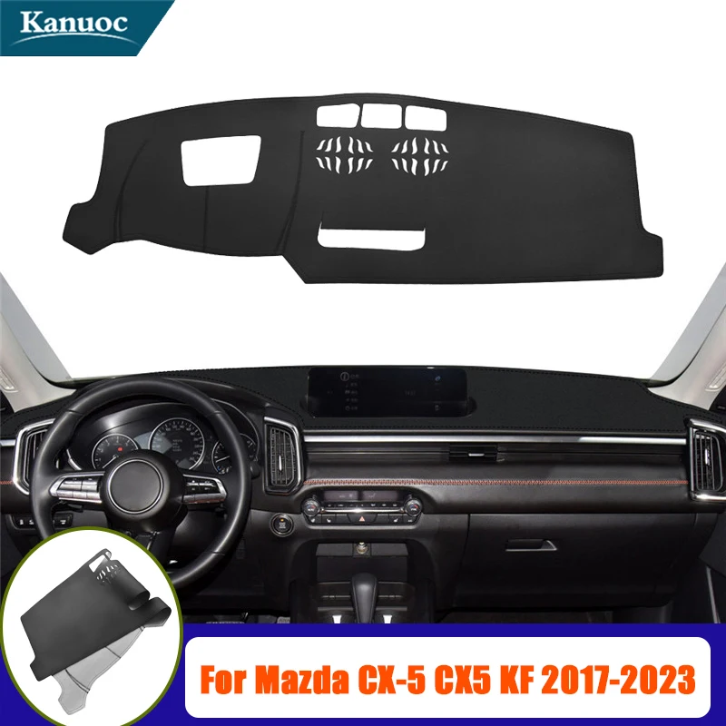 Interior Styling Accessories For Mazda CX-5 CX5 KF 2017 2018 2019 2020 2021 2022 2023 Car Dash Mat Dashboard Cover Dashmat