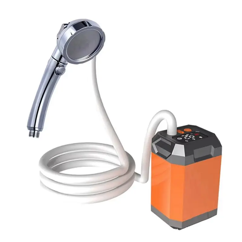 AA05 9000Mah Portable Camping Shower Outdoor Electric Shower Pump Rechargeable Shower Large Capacity Hiking Traveling Shower