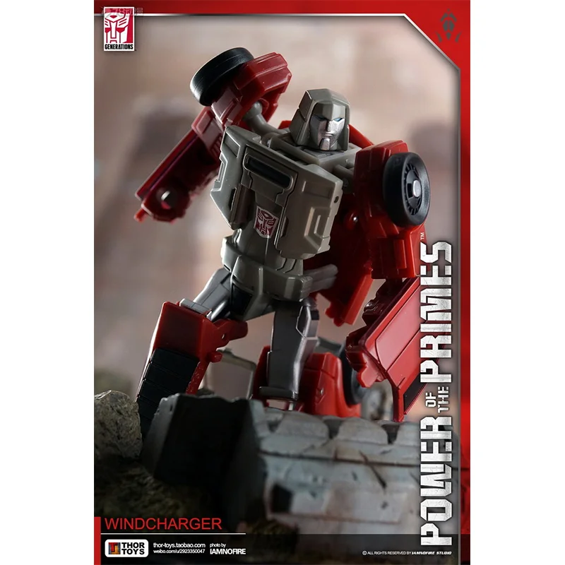 Hasbro-TransDevices Anime Action Figure Model, ATIONS End aq, Power of the Primes, cd charger, Original Toy, Gift Collection, 10cm