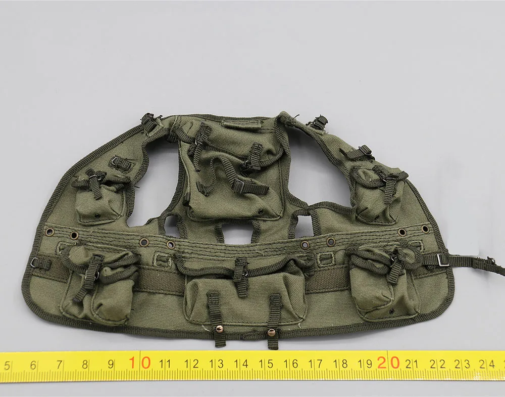 DID A80155 1/6 WWII Series US. Ranger Battalion Series 6 Private Mellish Military Hang Chest Bags Vest Model For 12inch Figures