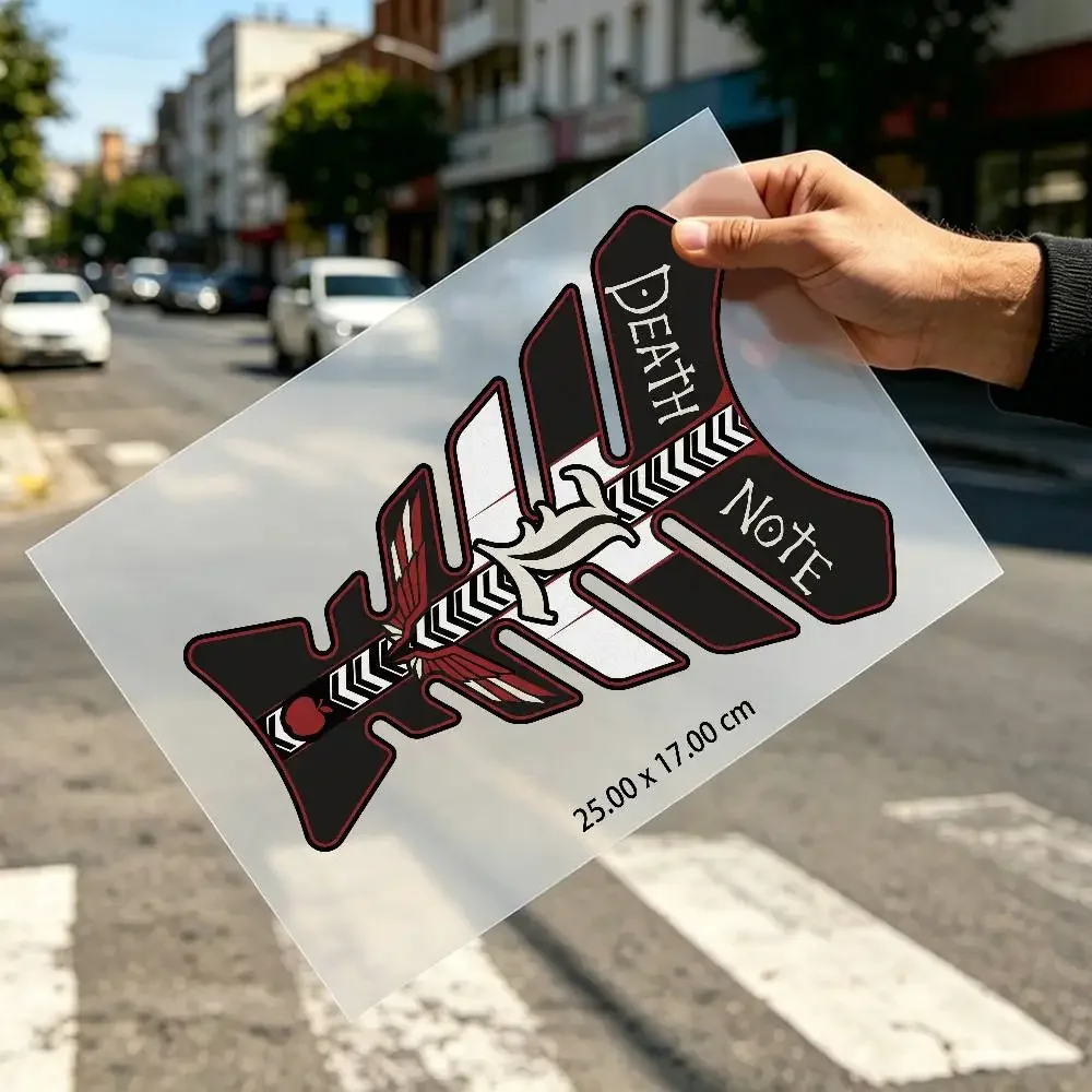 Decal Waterproof Motorcycle Gas Tank Sticker Vinyl Graphics Motorbike Decor Accessories For D-Death N-Note Flat Fishbone