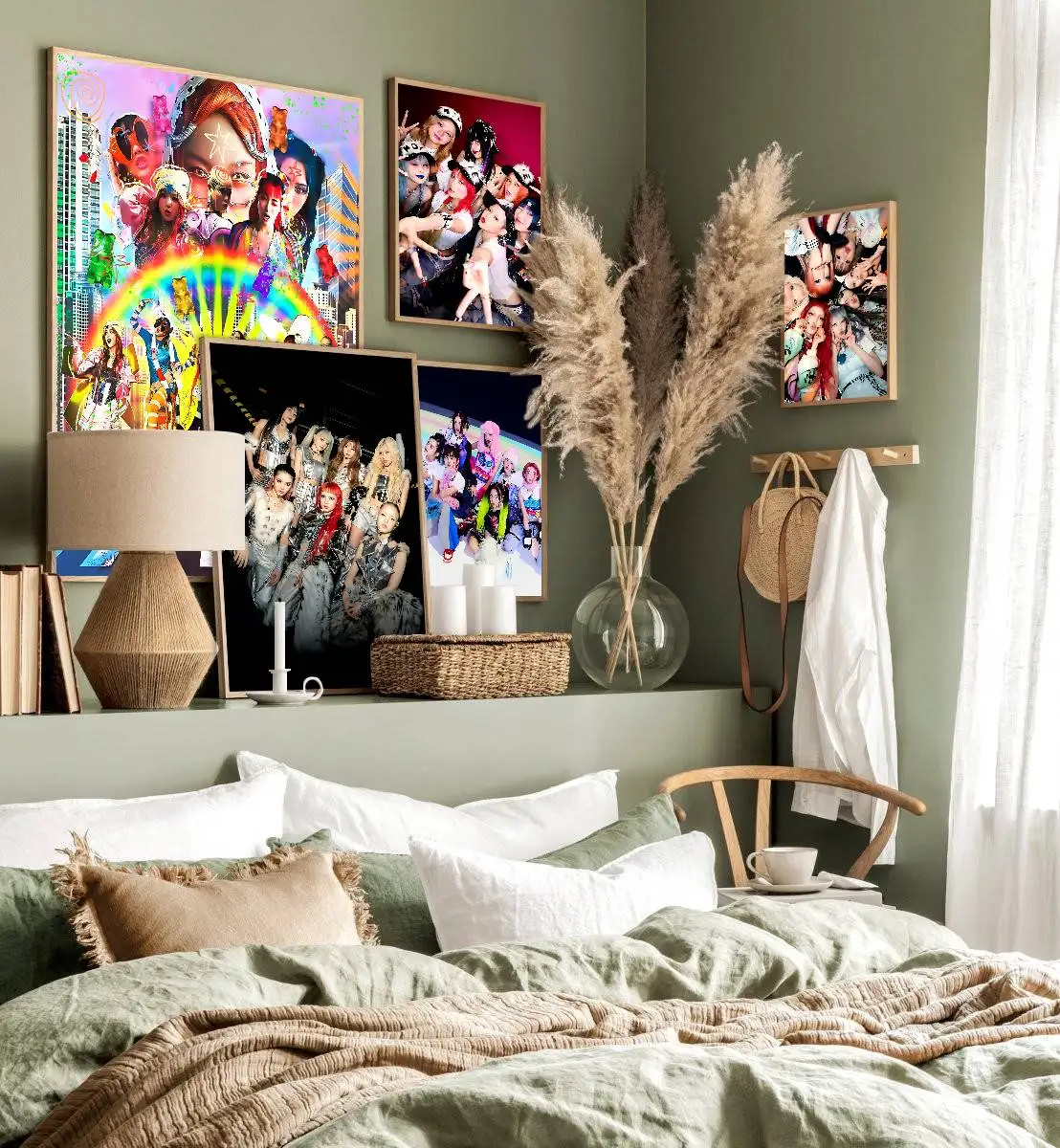 Kpop XG Group Self-adhesive Art Poster Whitepaper Prints Posters Artwork Aesthetic Art Wall Painting