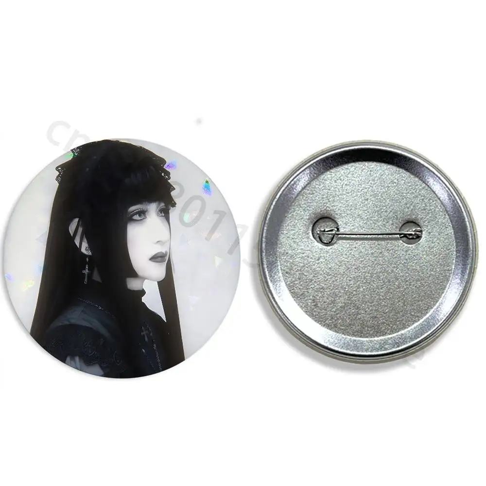 Malice Mizer Visual Kei Rock 58mm Badge Brooches on Backpack Clothes Handmade Round Enamel Pins for Jewelry