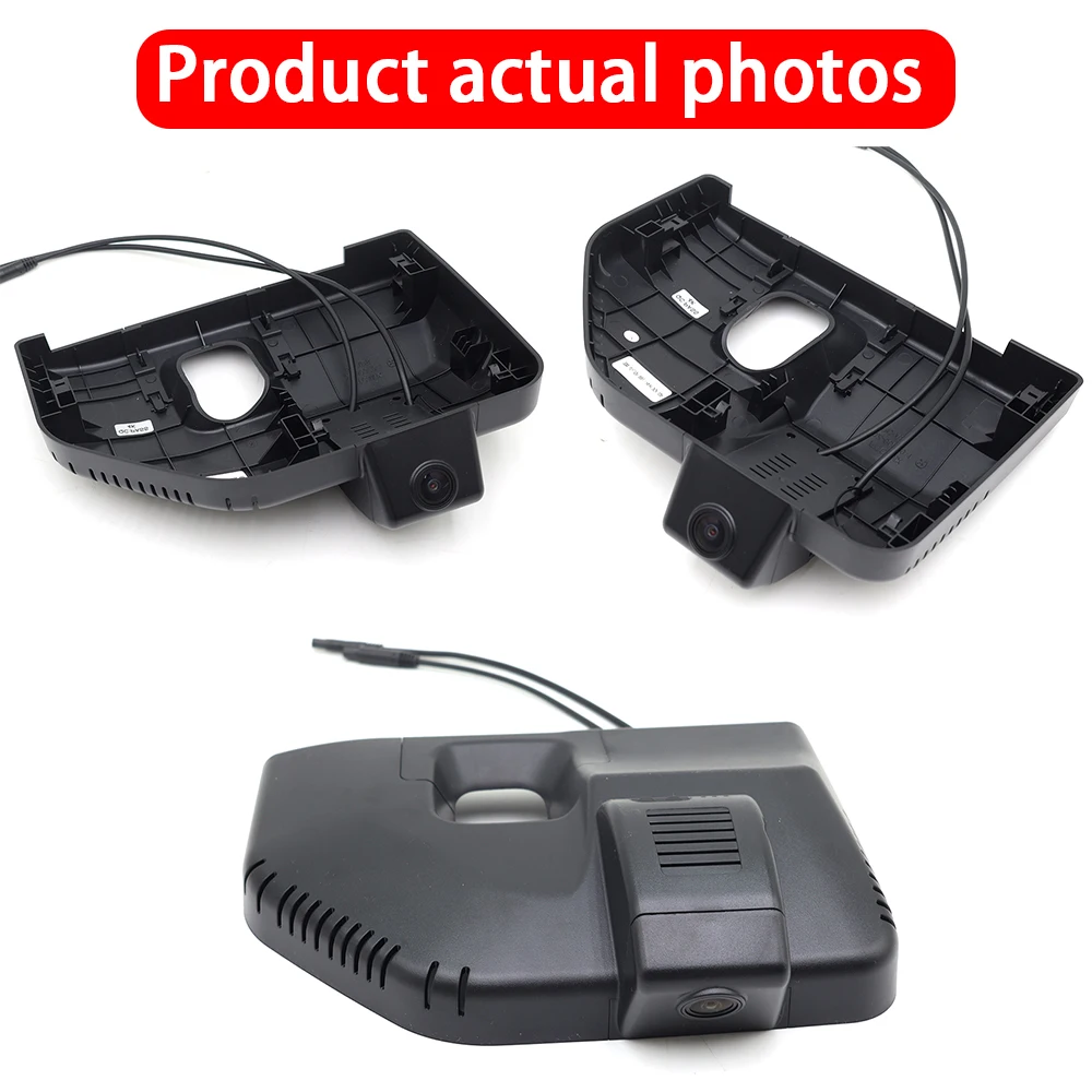 for Toyota Land Cruiser 300 LC300 J300 2021~2025 4K 2160P Dash Cam Front Rear Car Camera DVR Wifi Plug & Play Video Recorder