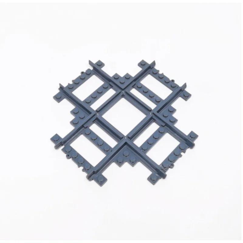 Креативные строительные блоки MOC City Traffic Straight Track Curve Lane Change and Track для детей и мальчиков, рождественский подарок