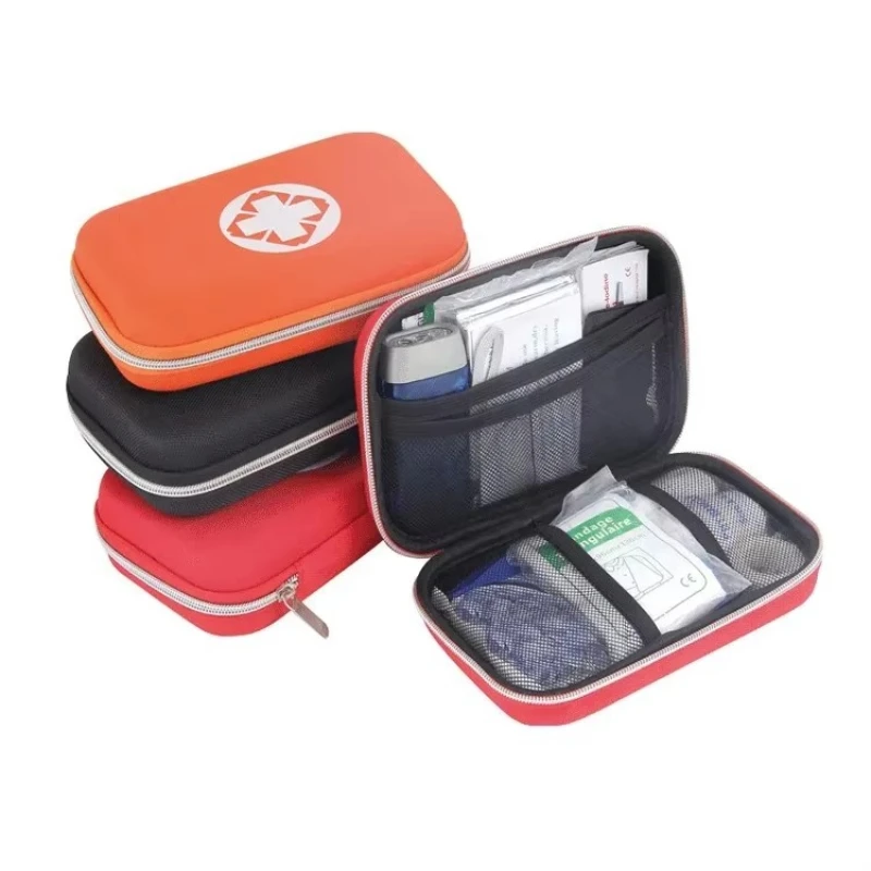 1/2/3pcs Emergency Medicial First Aid Bag Empty Mini Travel Camping Car Outdoor Rescue Survival Kit Portable EVA Case Storage