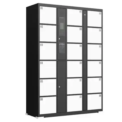 

Smart gym locker facial recognition bag storage bathroom locker WeChat fingerprint scan code password