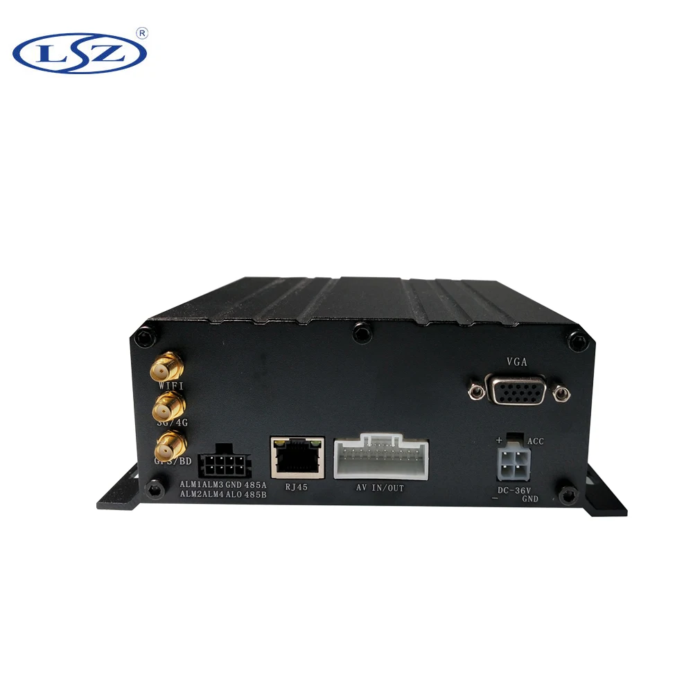 4CH MDVR Remote positioning monitoring host ahd coaxial on-board video recorder with 4G GPS WIFI hard disk mobile dvr