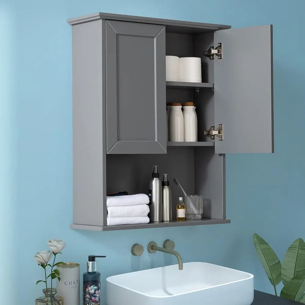 Grey Cabinet Wall M…