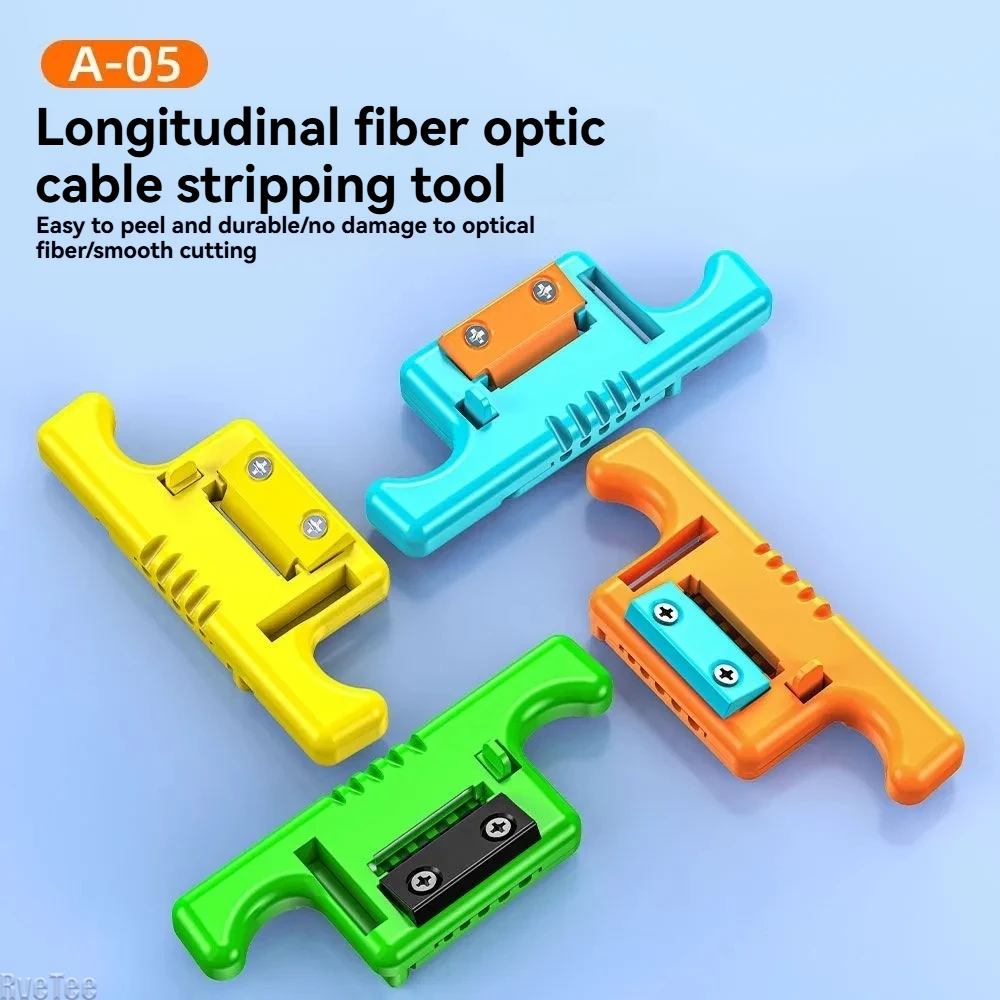 Optical Fiber Stripper 1.9-3.0mm Access Tool  Loose Buffer Tube Stripper Longitudinal Cable Stripping Pliers Hand Tools